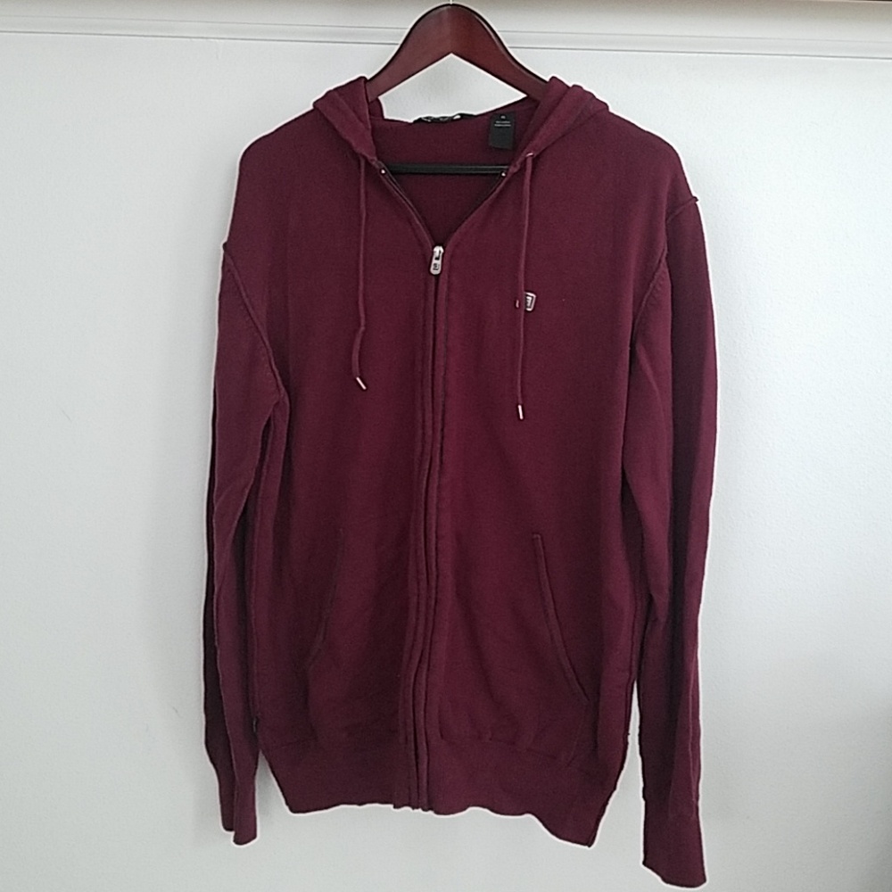 Sean John ribbed sweater hoodie